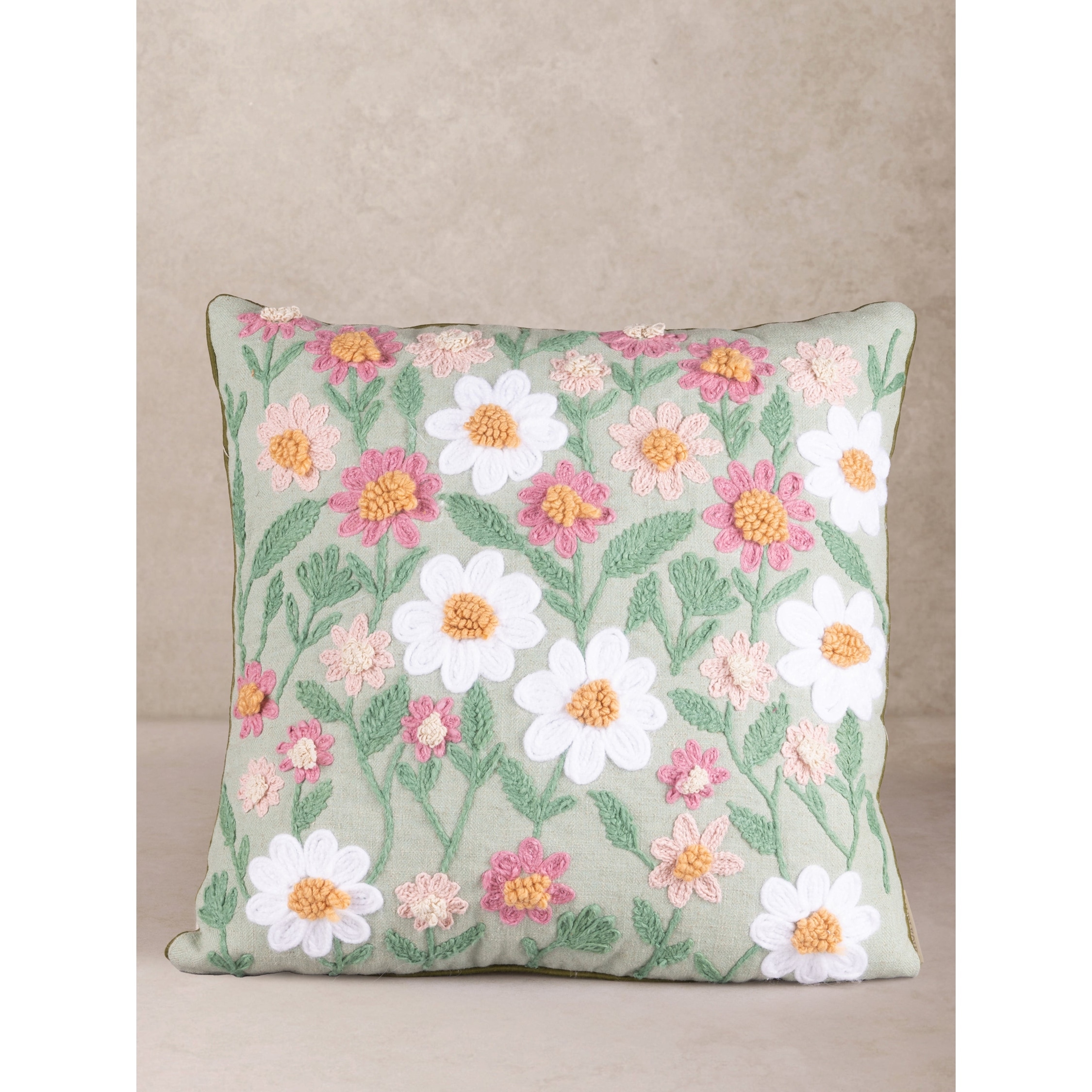 Varanasi Throw Pillow Cover, 20"x20"