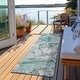 preview thumbnail 45 of 84, Machine Washable Indoor/ Outdoor Abstract Chantille Rug