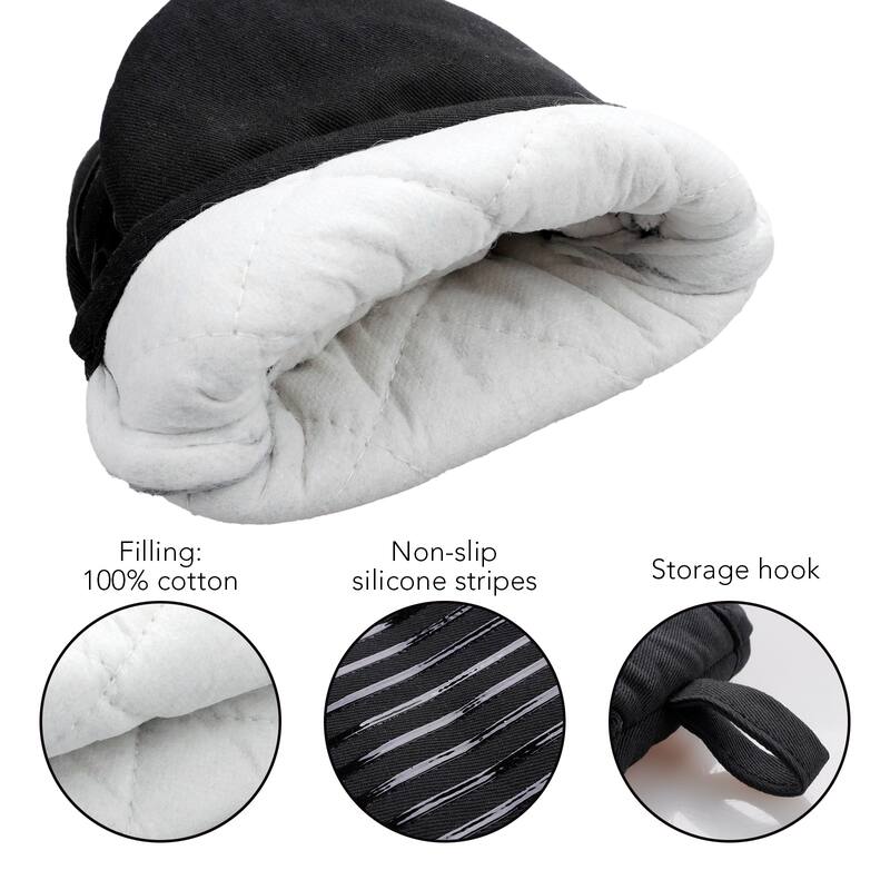 Silicon Print Mini Mitt-Pair