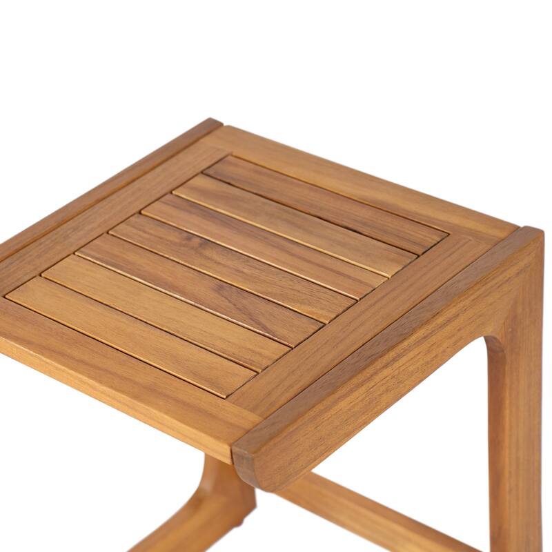 Ashwell Acacia Wood Side table
