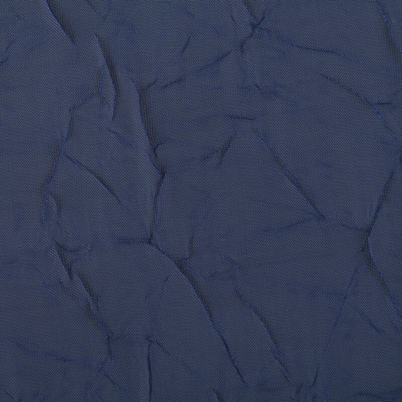 Eclipse Emina Crushed Sheer Voile Rod Pocket Curtain Panel.