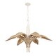 preview thumbnail 4 of 9, Varaluz Century Palm 6-Light Chandelier - Country White