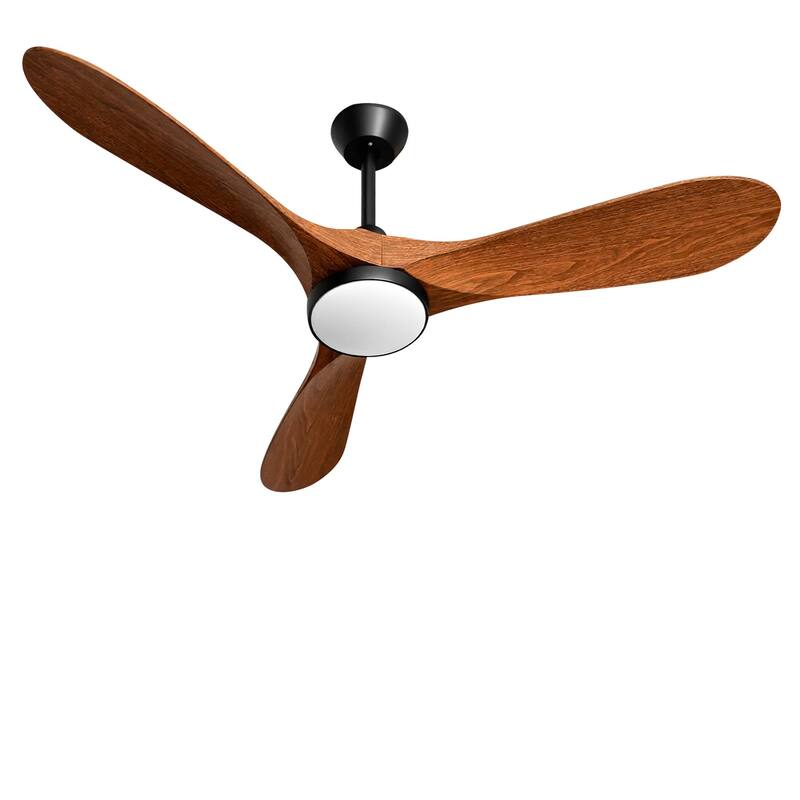 Sofucor 52 Inch Ceiling Fans with Lights and Remote Control,Quiet Noiseless Reversible DC Motor,6 Speeds,Timers,3 ABS Blades