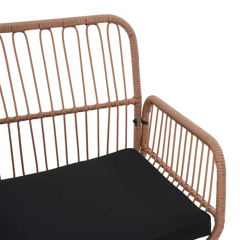 Outdoor Patio Furniture L-Shaped Sectional Sofa Set