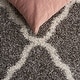 preview thumbnail 72 of 145, SAFAVIEH Hudson Shag Ariola Trellis 2-inch Thick Rug
