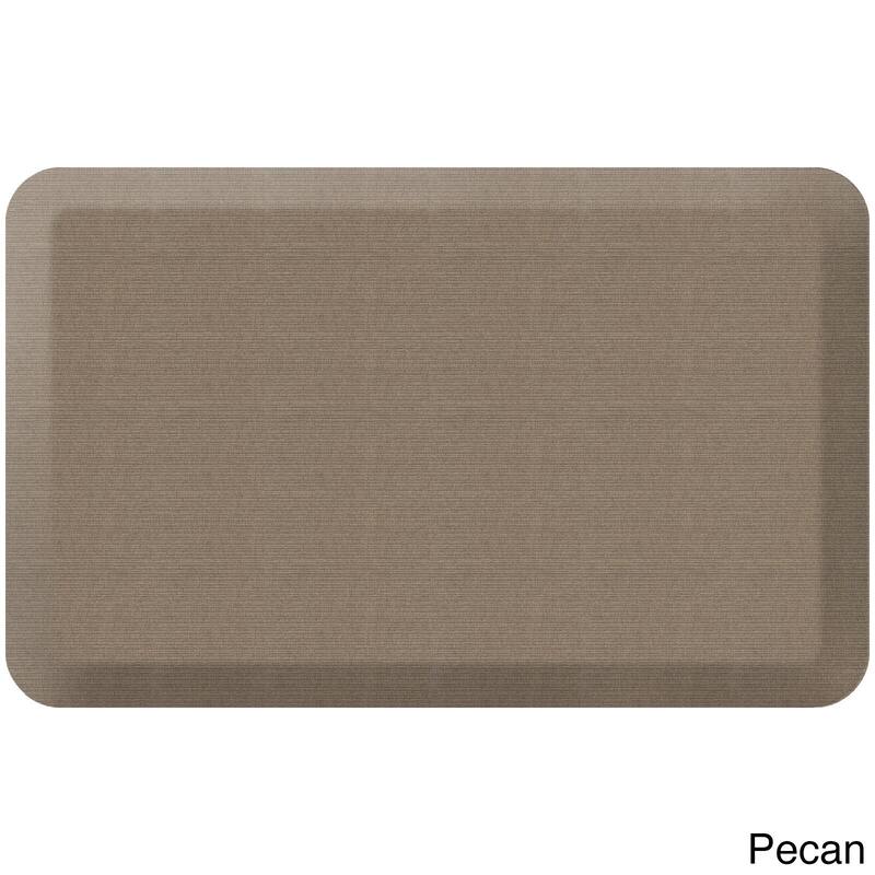 Designer Comfort Grasscloth Anti-Fatigue Kitchen Mat