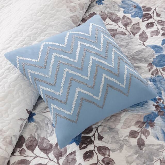 Madison Park Piper Reversible 6-piece Coverlet Set