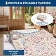 preview thumbnail 31 of 38, Garvee Vintage Mandala Floral Print Area Rug