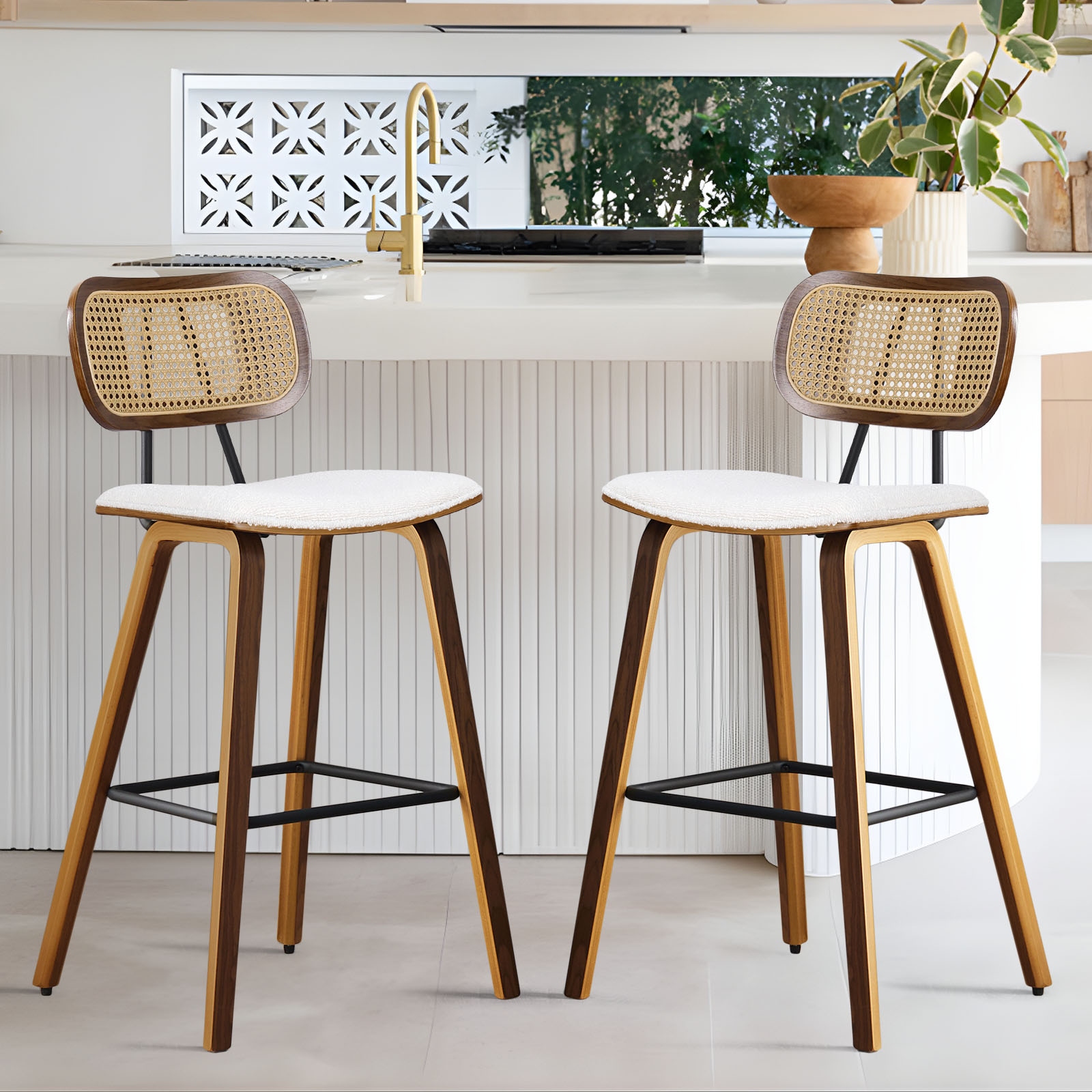 Bed bath and beyond sale bar stools with backs