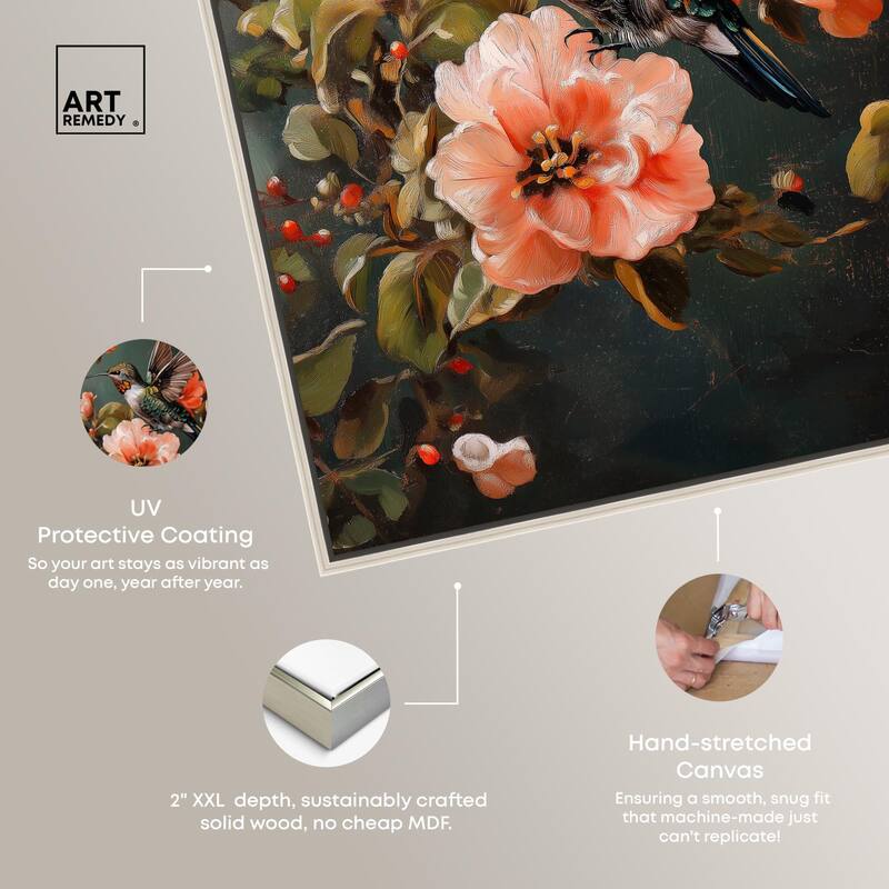 Whirring Wings I Canvas by Art Remedy
