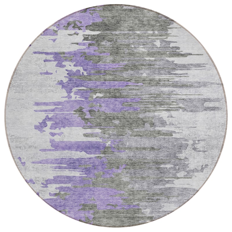 Machine Washable Indoor/ Outdoor Chantille Modern Ombre Rug