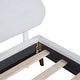 preview thumbnail 10 of 51, Twin Size Upholstered Platform Bed Animal Theme Design Bed Frame with Sheep-Shaped Headboard and Footboard, No Box Spring Needed