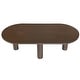preview thumbnail 6 of 13, Kali Oval Mango Wood Coffee Table by East at Main