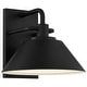 preview thumbnail 1 of 6, Access Lighting Avalon Medium Outdoor LED Wall Sconce - Black Finish Black