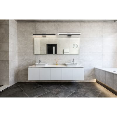 Aria 36 Inch Rectangular Swivel Vanity Wall Sconce