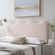 preview thumbnail 36 of 65, Athena Performance Velvet King/California King Headboard Pink