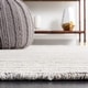 preview thumbnail 22 of 28, SAFAVIEH Handmade Mirage Ajete Modern Stripe Wool Rug