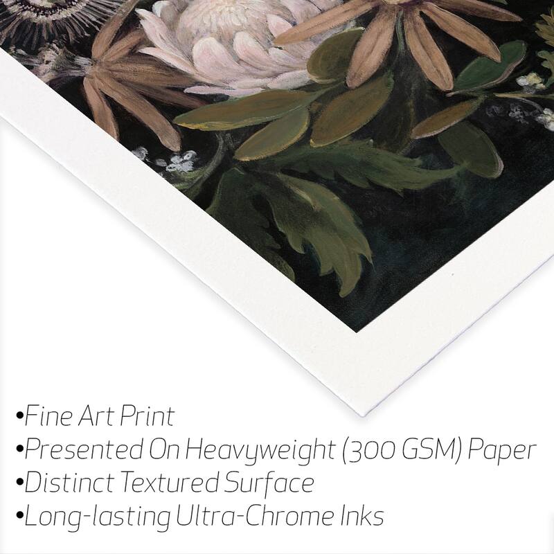 Flower Show II (Neutral) Fine Art by Julia Purinton - Multi - 32x24