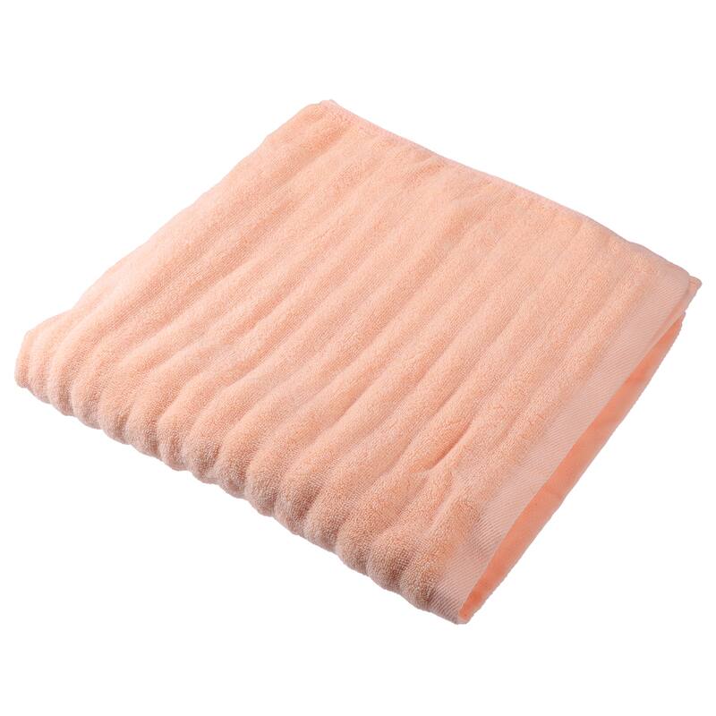 1pc Soft Absorbent Cotton Bath Towel for Bathroom 55.12"x27.17"