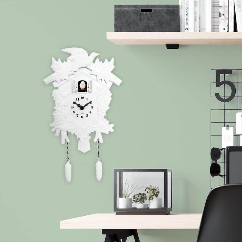 Walplus White Cuckoo Clock DIY Art Home Decoration Home Decor Idea