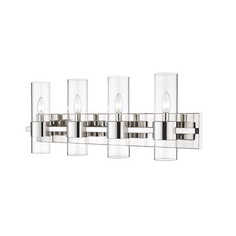 Lawson 4 Light Vanity - Polished Nickel