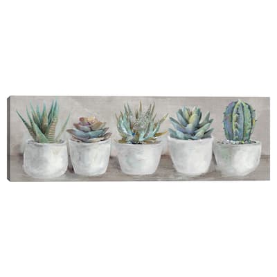 Potted Gems by Studio Arts Canvas Art Print