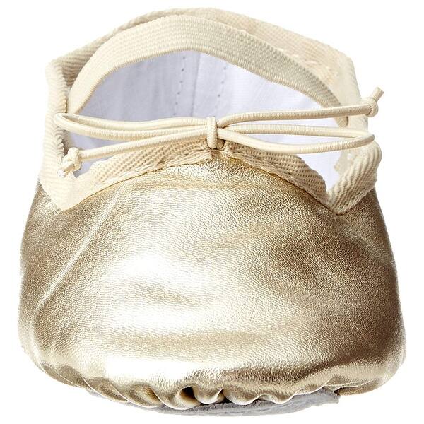 Toddler//Little Kid//Big Kid Dance Class Gold Ballet Flat