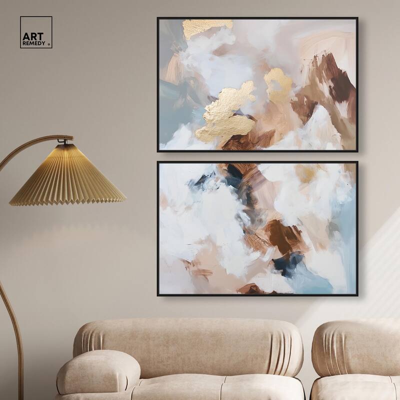 Earth's Palette II Canvas Set of 2 by Art Remedy