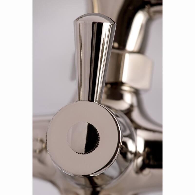 Kingston Brass Essex 6-inch Centers Deck Mount Faucet/ Hand Shower for Clawfoot Tub