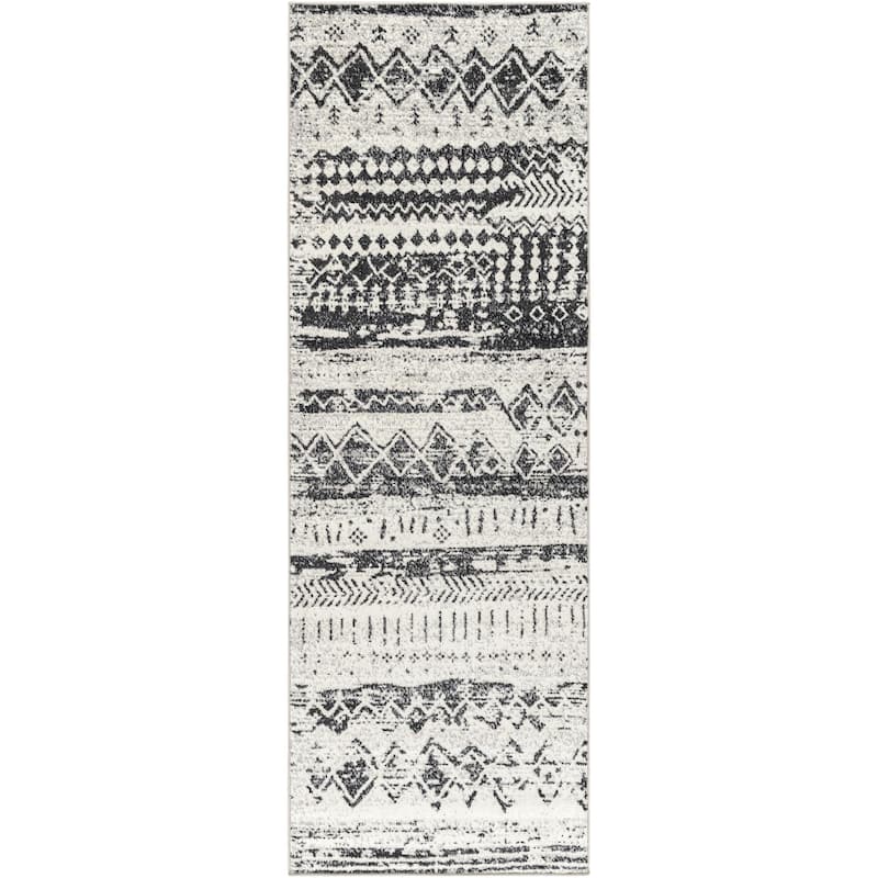 Livabliss Lavadora Vintage Washable Area Rug