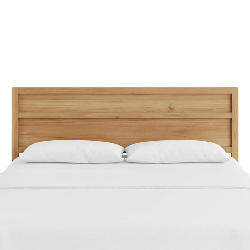 GDFStudio - Maddox Modern Wood Panel Headboard with Universal Frame Fit