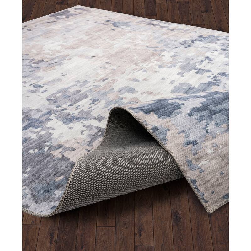 Abani Paloma PAL240A Vintage Grey Distressed Area Rug