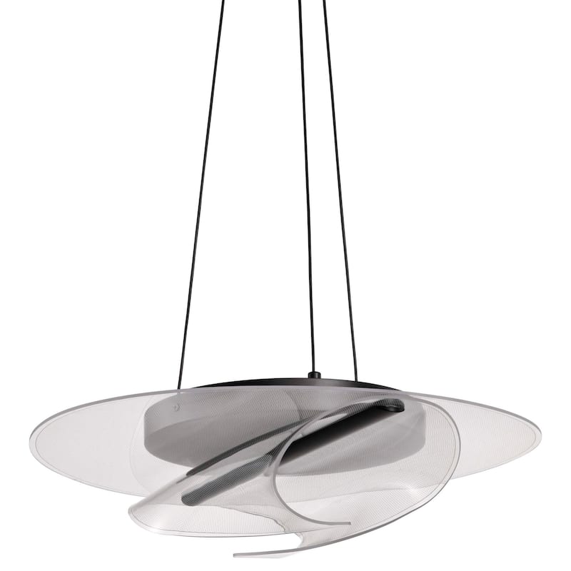 Nuvo Lighting 62/2025 Geneva 18" Wide Pendant - Matte Black