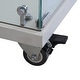 preview thumbnail 158 of 165, Glass Display Cabinet with Doors & Locks, Acrylic Shelves, Floor Standing Storage Showcase for Home or Office