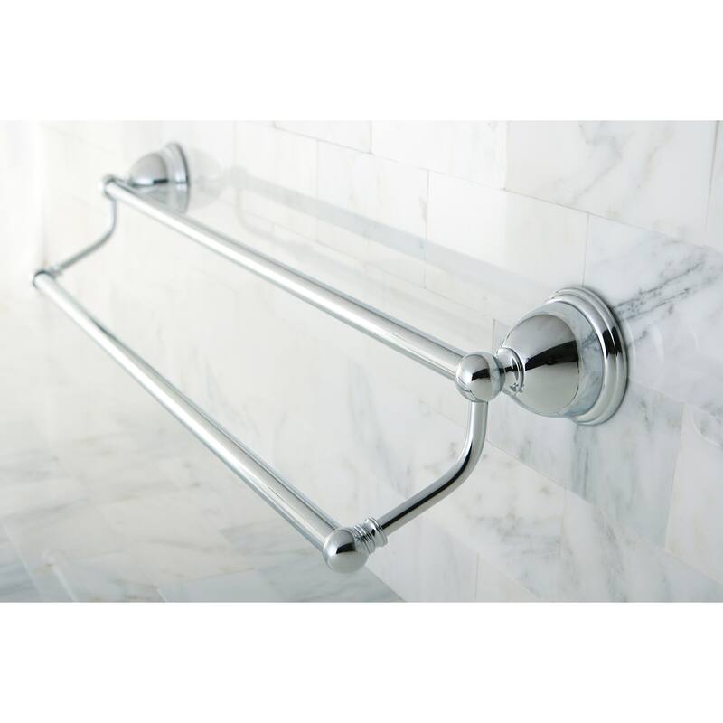 Kingston Brass Restoration 24" Double Towel Bar