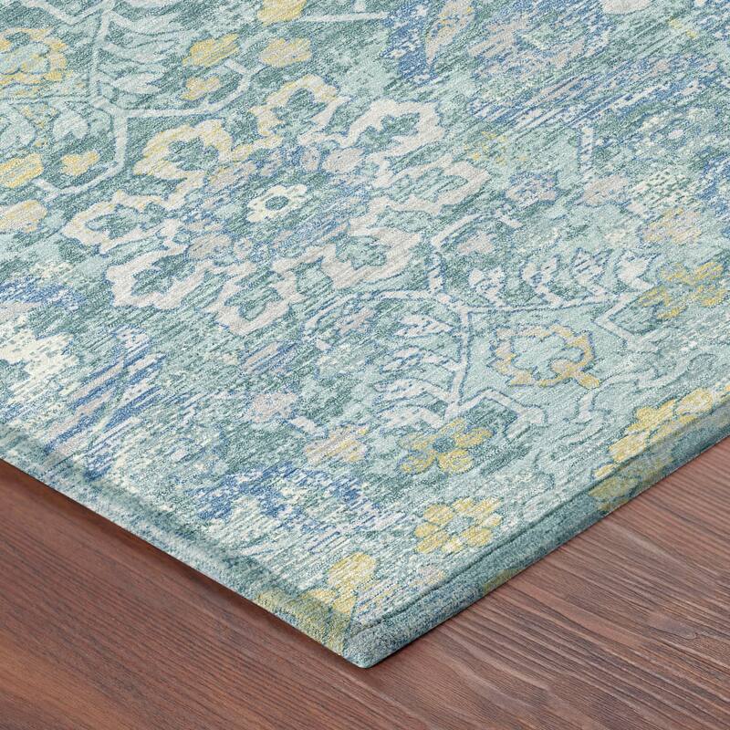 Machine Washable Indoor/ Outdoor Global Firestone Chantille Rug