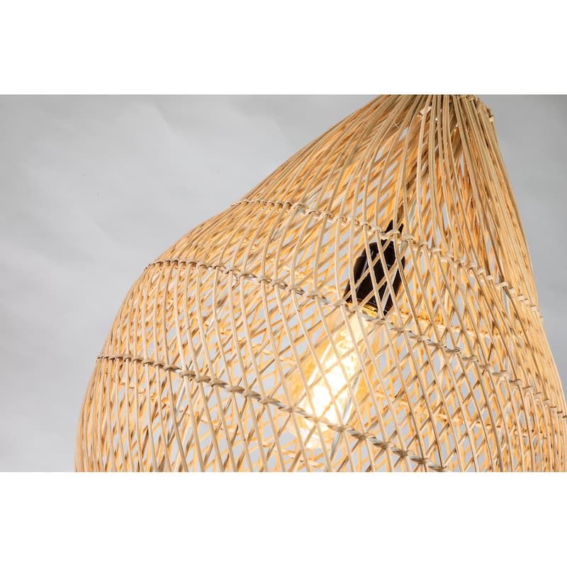 Handmade Rattan Hanging Pendant Light