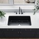 preview thumbnail 21 of 30, DeerValley Glen 32" x 19" Fireclay Rectangular Undermount Kitchen Sink
