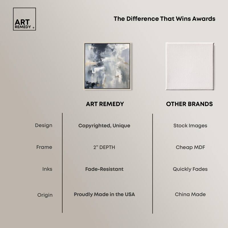 Pulse of the Storm I Canvas by Art Remedy