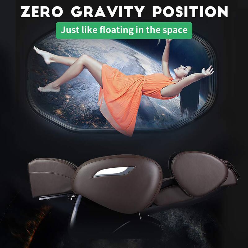 Pontious Modern Zero Gravity Massage Chair with Kneading Technique