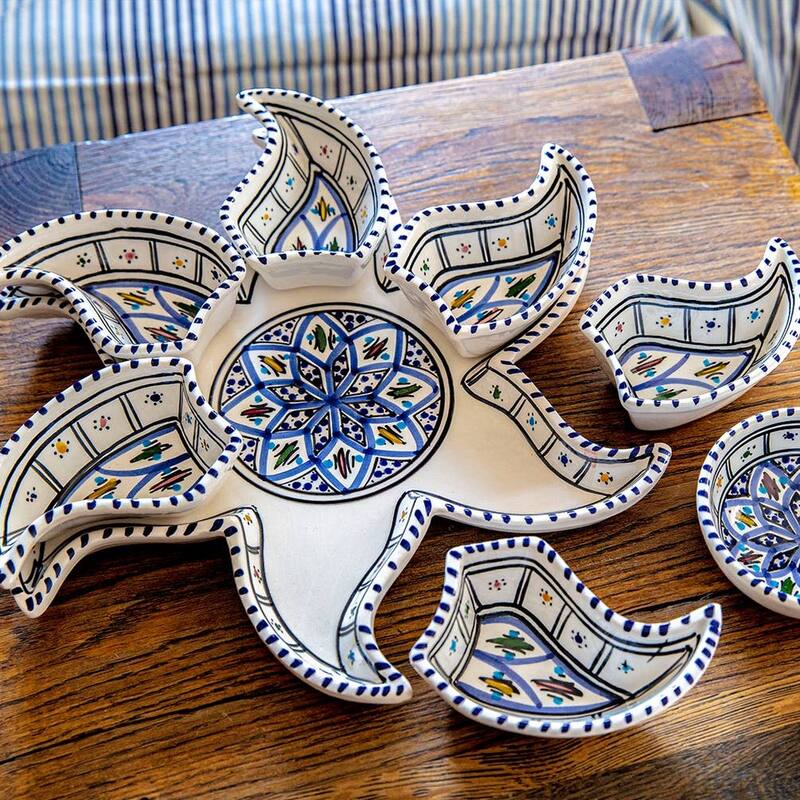 Large Star Set & Serving Platter