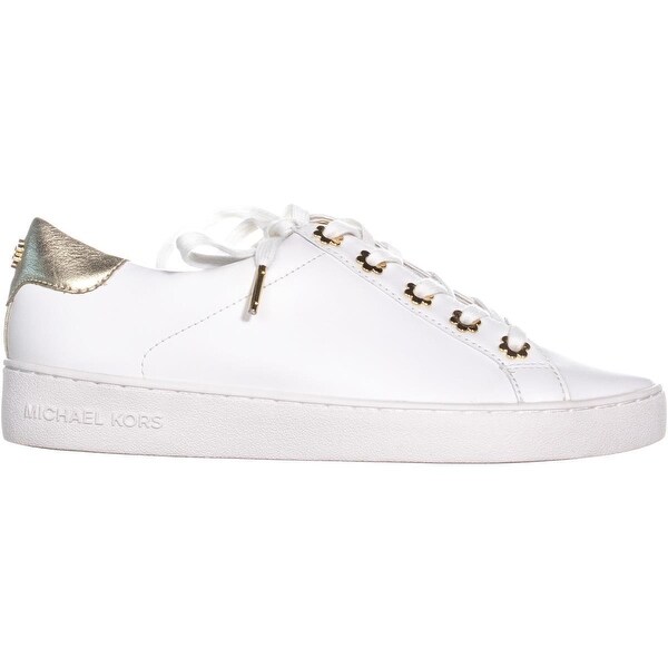michael kors irving lace up gold