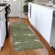 preview thumbnail 110 of 143, Premium Washable Super Soft Contemporary Puzzle Mayfield Rug Olive - 2'3" x 7'6"