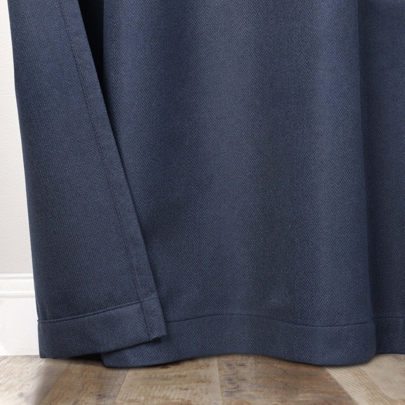 Superior Nyan 100% Blackout Grommet Curtains, Set of 2 Panels