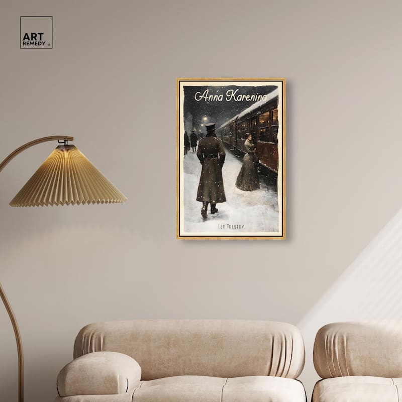 Anna Karenina Canvas by Art Remedy