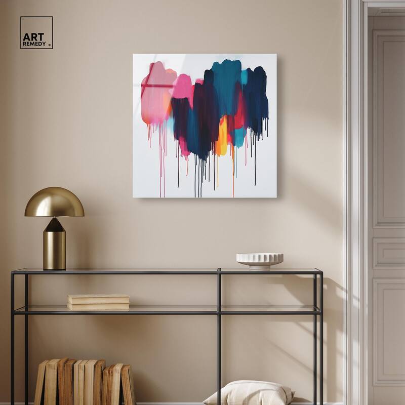 Glacier Color Glide Acrylic by Art Remedy, Ready to Hang