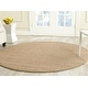 preview thumbnail 117 of 144, SAFAVIEH Natural Fiber Oceana Herringbone Seagrass Rug 6' x 6' Round - Natural/Olive