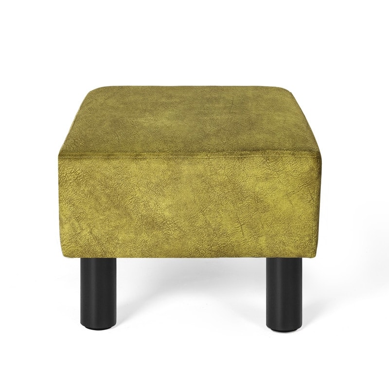 Adeco Small Foot Stool Ottoman Foot Rest