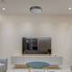 Option Brushed Nickel White