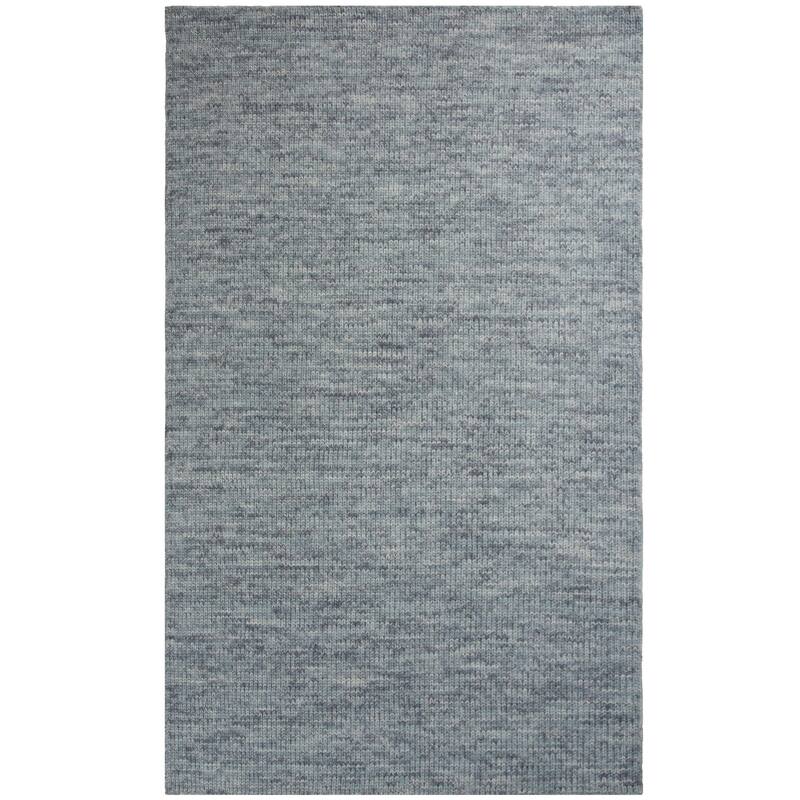 Alora Decor Isla Minimalist Textured Area Rug - Charcoal - 5' x 7'6
